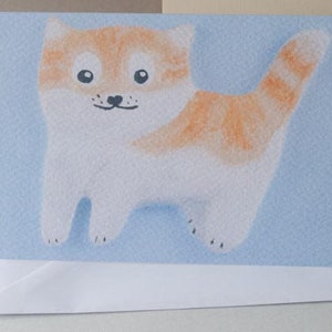 Ginger Cat Greetings Card image 9