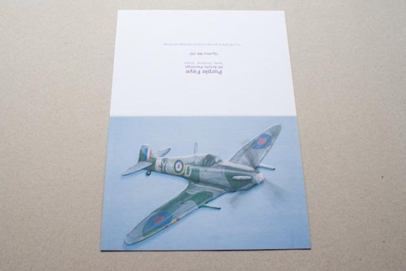 Spitfire Father's Day Card image 5