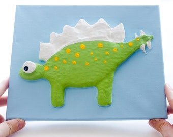 Stegosaurus Dinosaur 3D Picture Craft Kit for Children and Adults. Suitable for beginners