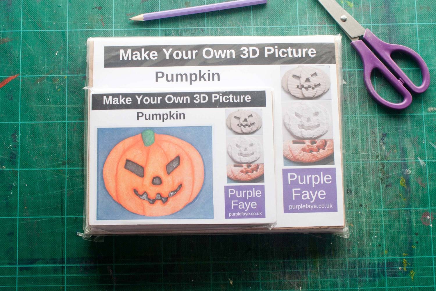 Matogle DIY Halloween-Bastelset – 6 Bäume + 48 Kürbisse Aus Holz, Mit Pinseln & Draht, Zum Bemalen