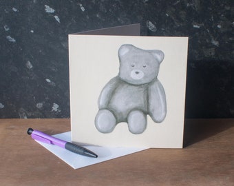 Teddy Bear Greetings Card