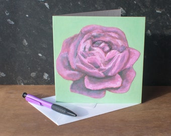 Rose Greetings Card