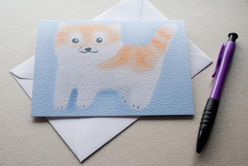 Ginger Cat Greetings Card image 4