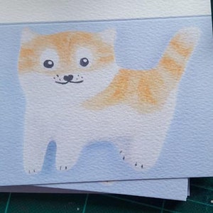 Ginger Cat Greetings Card image 5