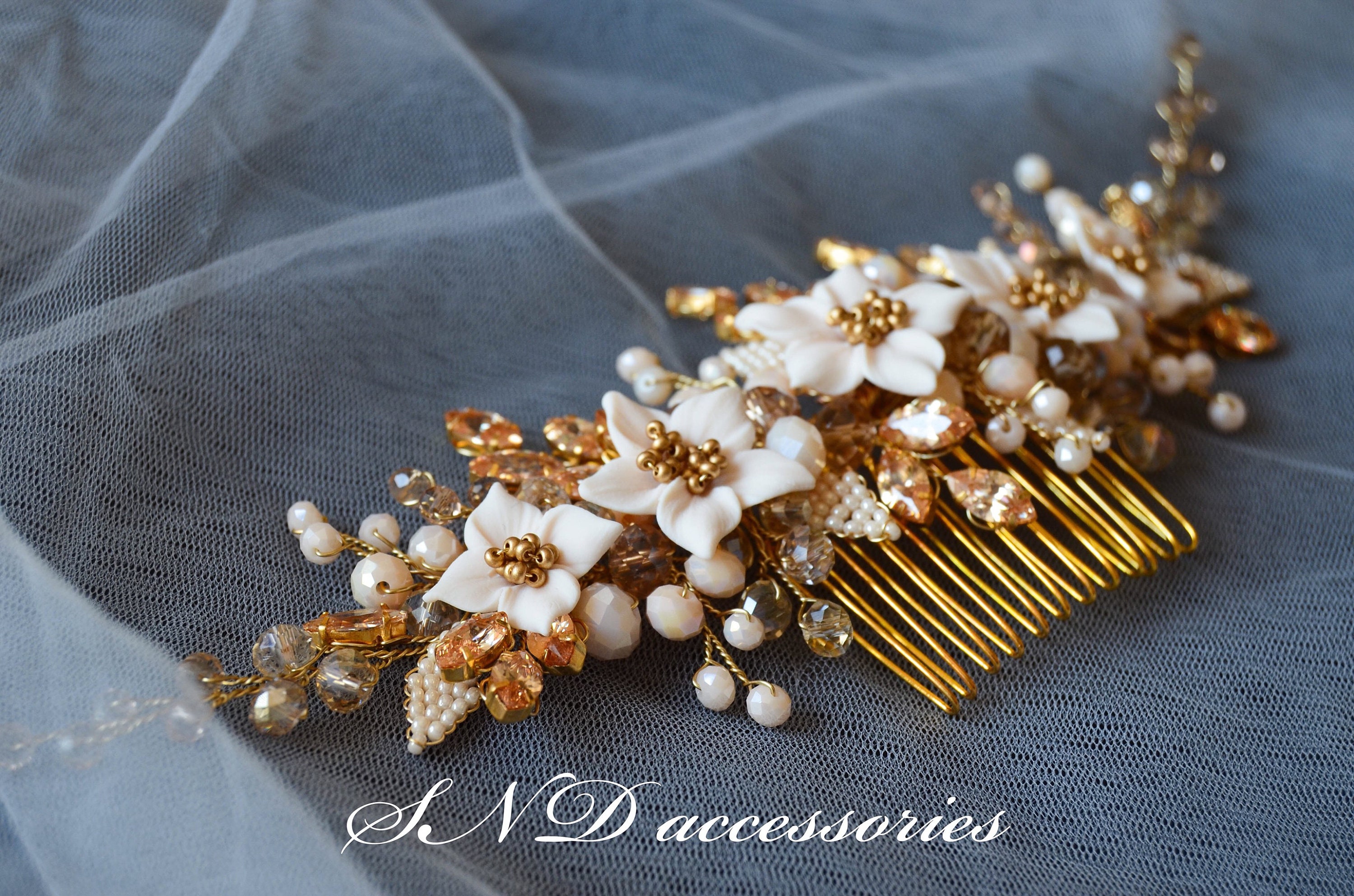 headpiece comb