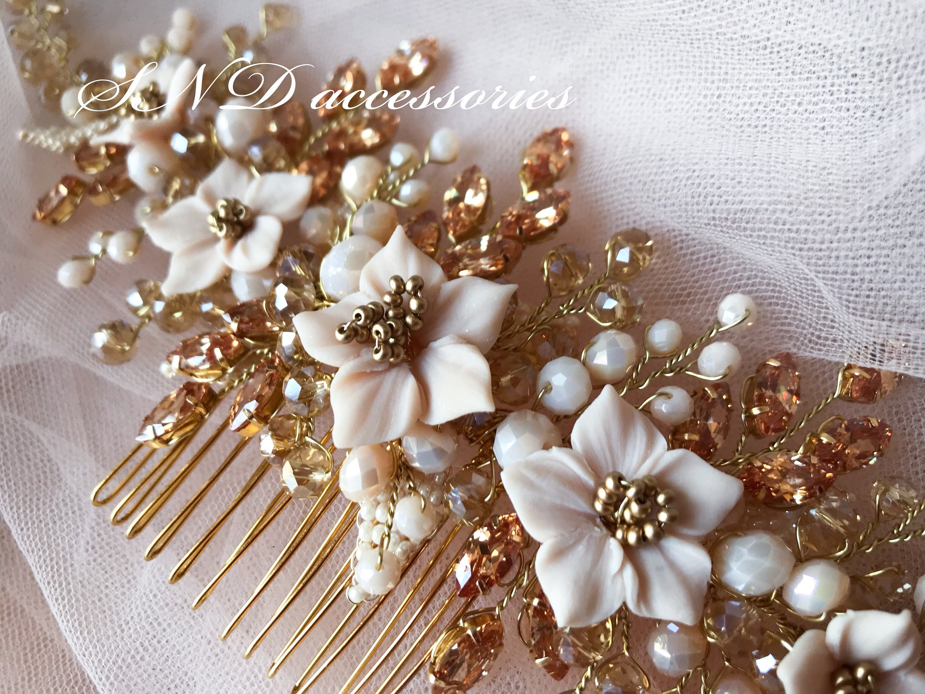 headpiece comb