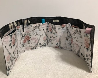 Love Paris- French Design Purse Insert-Organizer  23&quot; Long