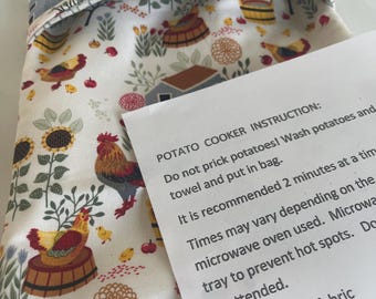 Grote magnetronzak aardappel -warme broodjes en koekjes- Aardappelkoker