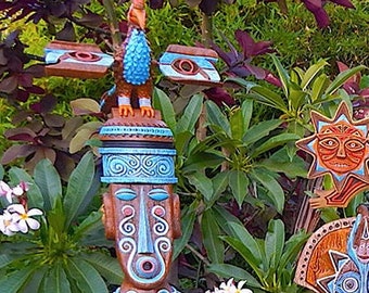 Tiki Room Tangaroa-Ru statue figurine figure enchanted tiki room Maori myth Goddess east winds rain