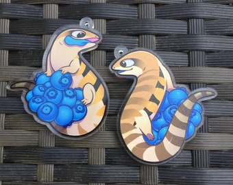 blue tongue skink plush