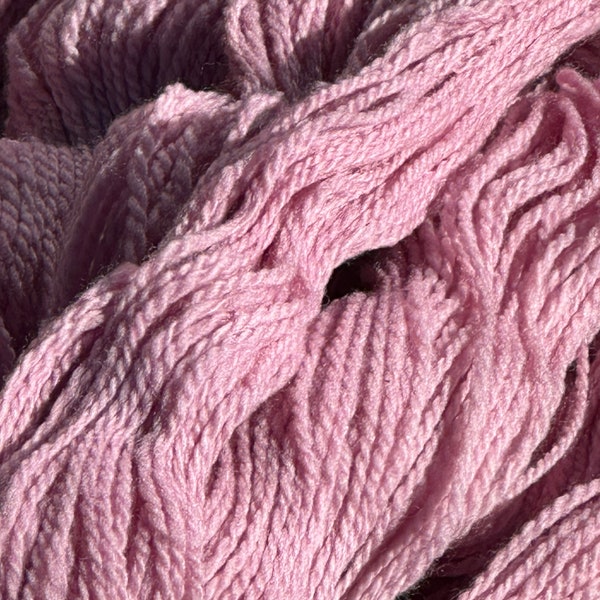 Mohair/Merino yarn in Ballerina Pink 200Y Sport weight