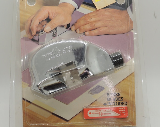 Vintage Dexter Mat Cutter, New in Package, Russell Harrington Cutlery