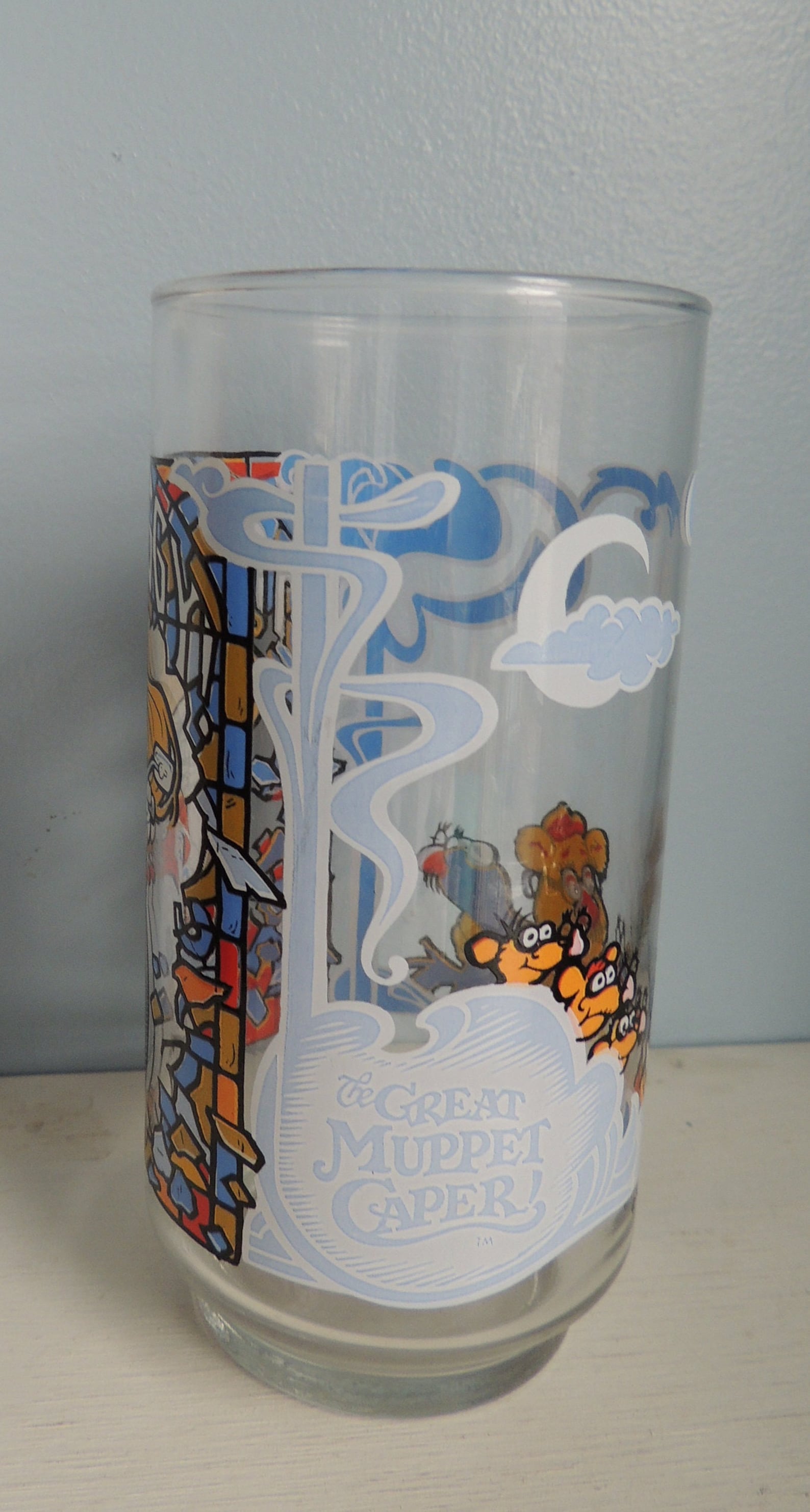 Vintage 1981 Miss Piggy Drinking Glass the Great Muppet Etsy