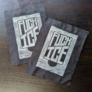 Parche de hielo: borde crudo
