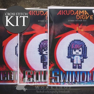 Akudama Drive Cross-Stitch Kits - Choose Your Character