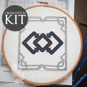 Garlean Flag Cross Stitch Kit
