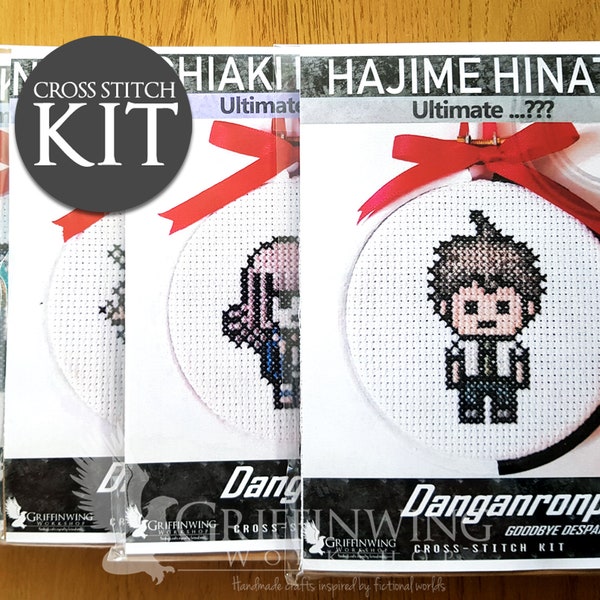 Danganronpa 2 Cross Stitch Kits - Choose Your Character