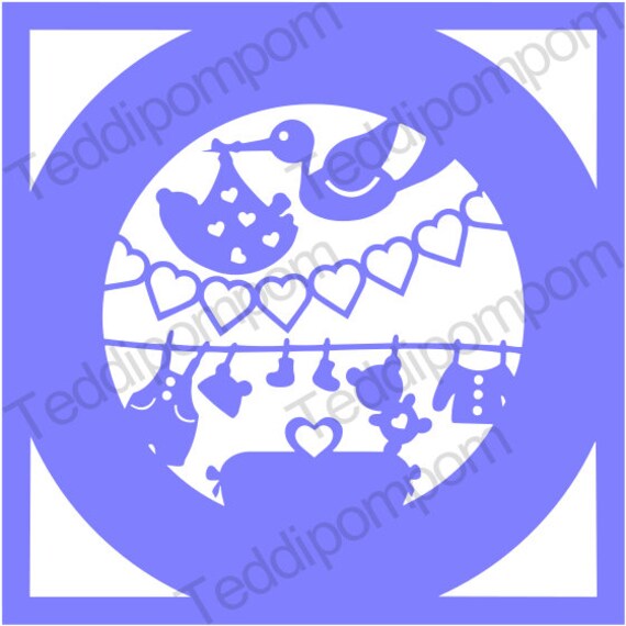 Download Birth announcement template baby birth svg stencil newborn ...