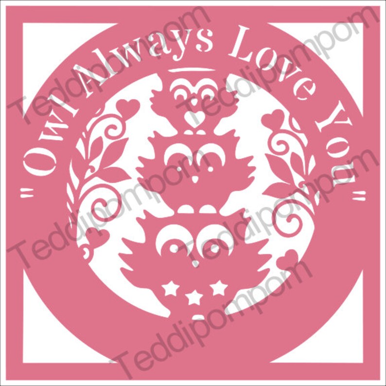 Woodland svg digital owl owl svg owl always love you | Etsy