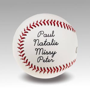 Personalized Custom Baseball Christmas Ornament image 4