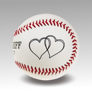 Custom Valentine's Day Baseball Personalize Yours Today image 7