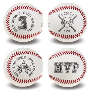 Custom baseballs - For any occasion - Player Awards - Wedding - Birthday - Employee Appreciation