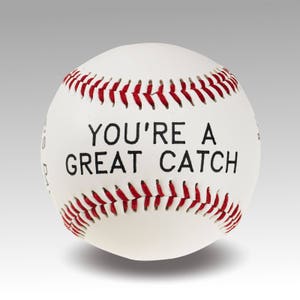 Custom Valentine's Day Baseball Personalize Yours Today image 2