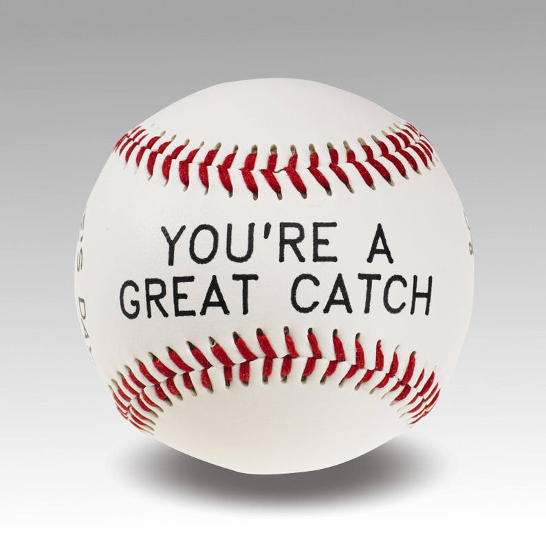 Custom Valentine's Day Baseball Personalize Yours Today image 2