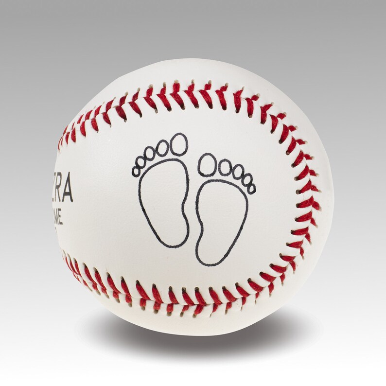 Personalized Baseball Birth Announcement Etsy