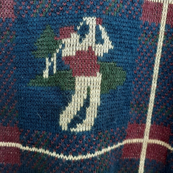 VTG 90s Golf Classics Munsingwear Golfer Graphic Tartan Plaid