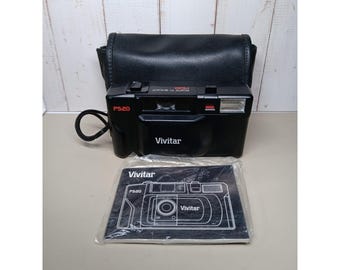 Camera Vivitar Point and Shoot PS:20 Unused in Case with Manual