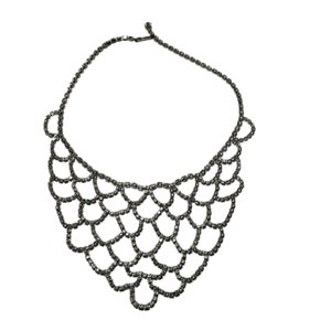 Rhinestone Statement Necklace Princess Wedding Bridal Formal Cascading