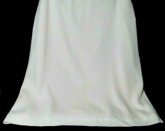 VTG Emanuel Ungaro Falda Crema Blanca Forrada NWT Business Office Professional NWT