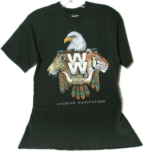 VTG 90s Defunct Wildlife Waystation Los Angeles T… - image 1