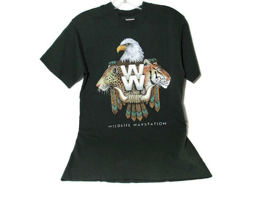 VTG 90s Defunct Wildlife Waystation Los Angeles T… - image 3