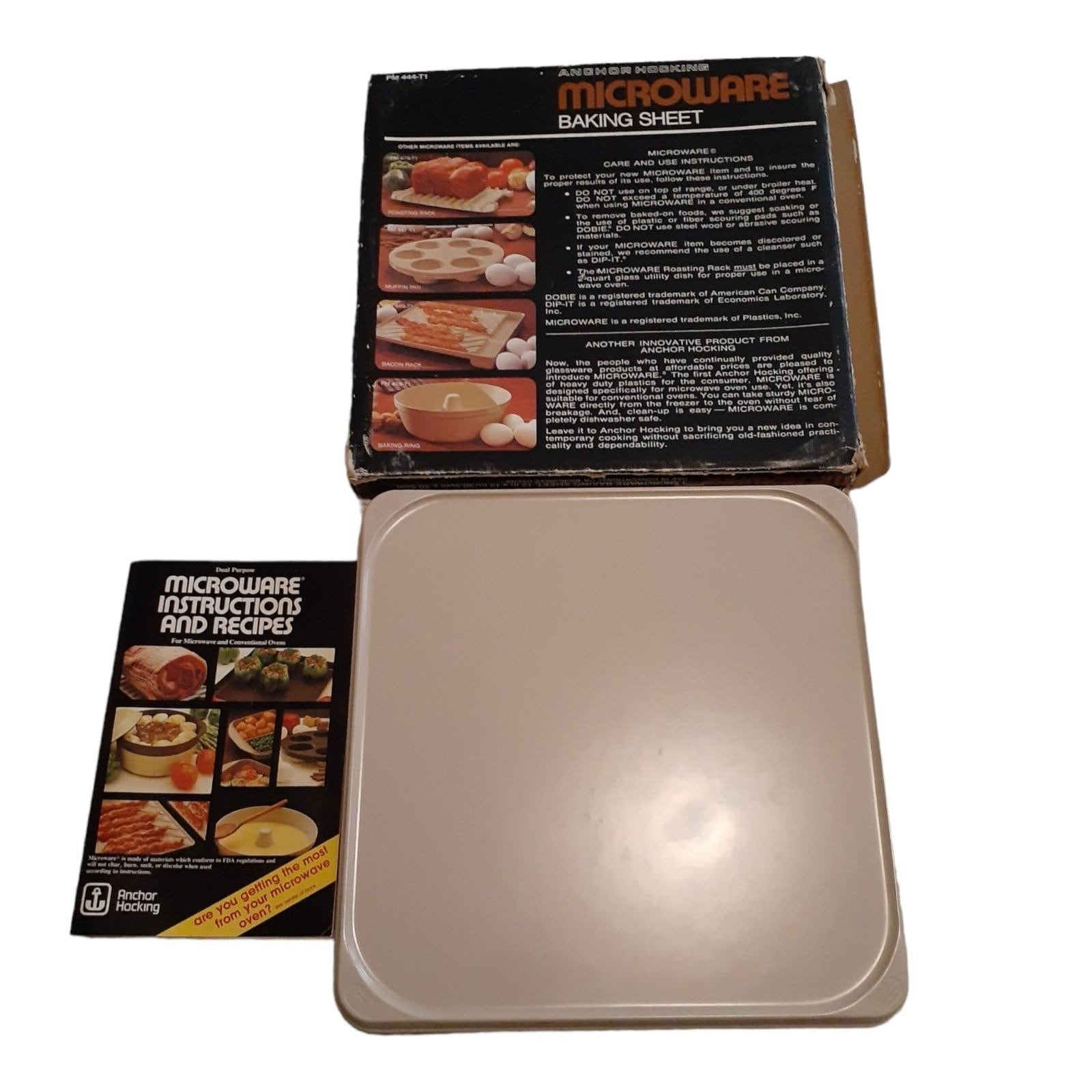 Buy Vintage Anchor Hocking Microware 12 X 12 Baking Sheet PM 444