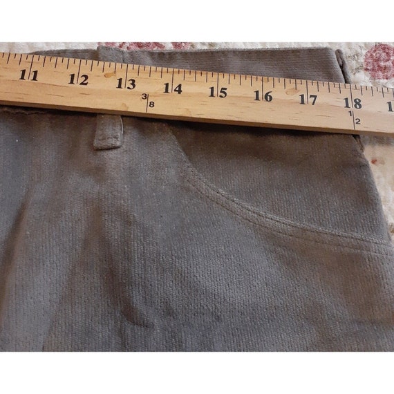 Vintage Wrangler Mens Brushed Corduroy Trousers 3… - image 8