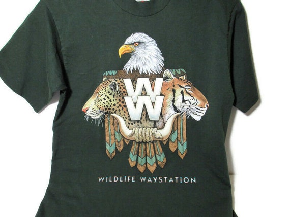 VTG 90s Defunct Wildlife Waystation Los Angeles T… - image 8