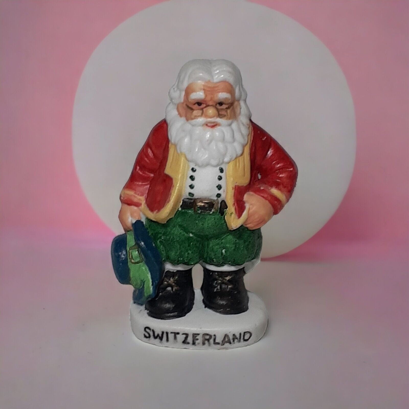 ヴィンテージ サンタクロース 置物 クリスマス お土産 スイス製 ヴィンテージ サンタクロース 置物 クリスマス お土産 スイス製