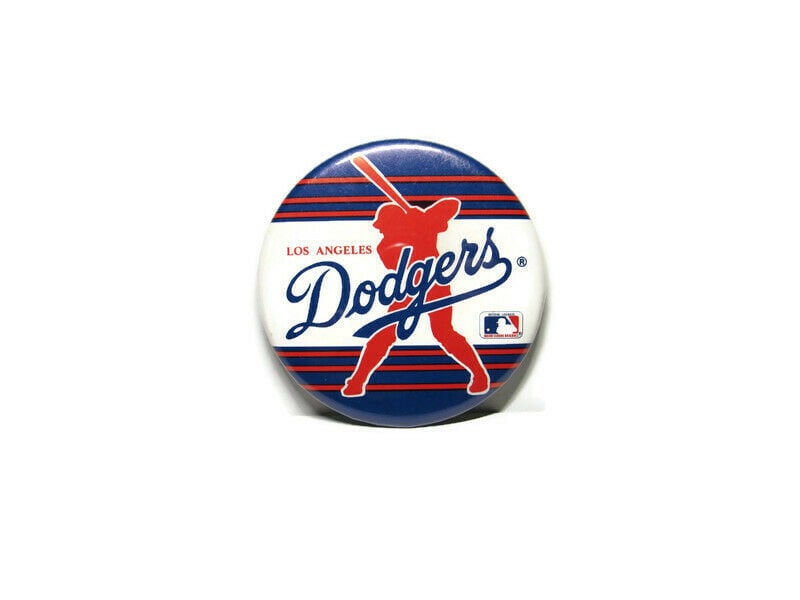 VTG Pinback Los Angeles Dodgers Large 3.5