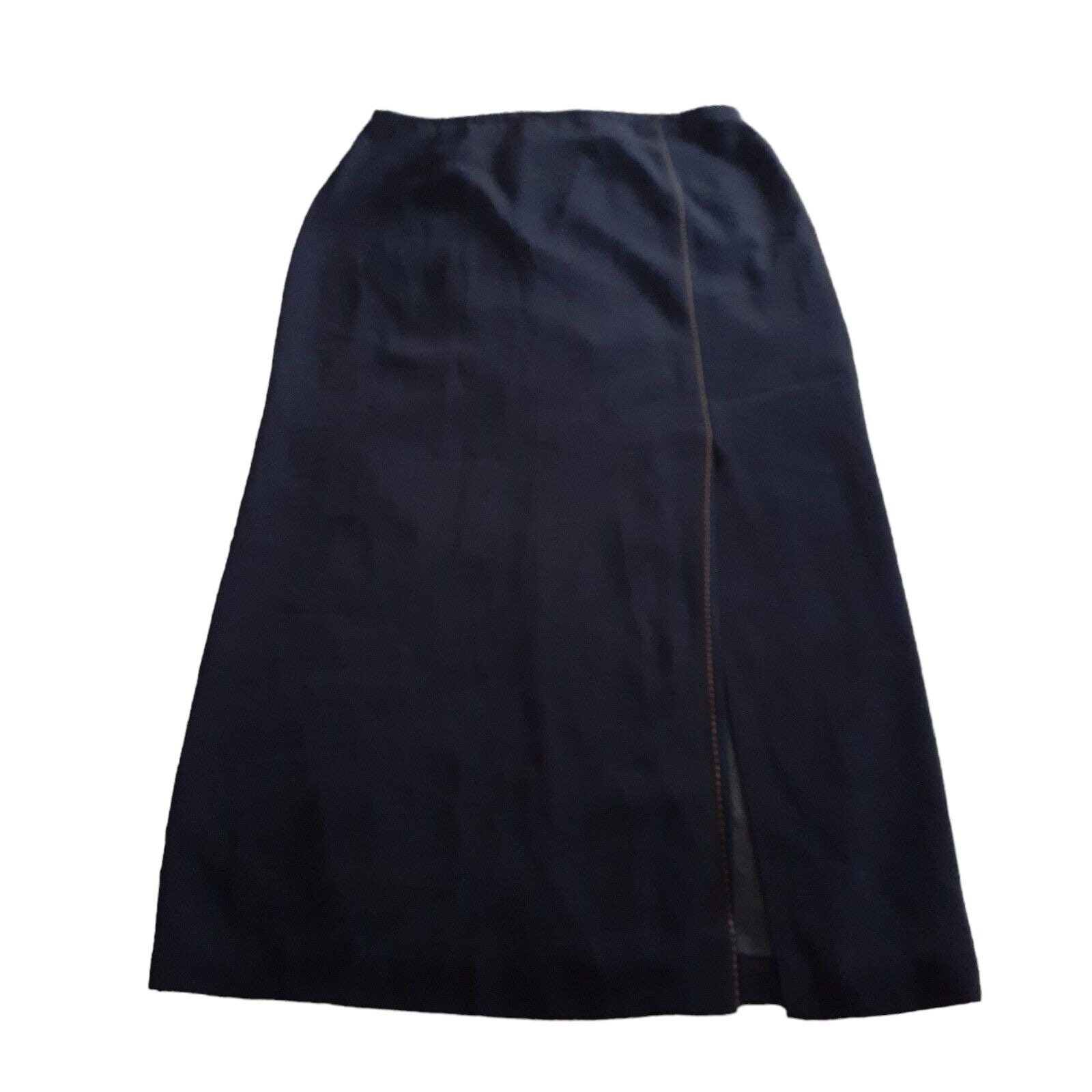 New Norton Mcnaughton Skirt size 12 career Navy Blue BNWT