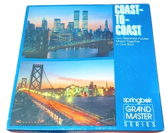 Coast To Coast Twin Towers Springbok Grand Master 700-delige legpuzzel VERZEGELDE TAS