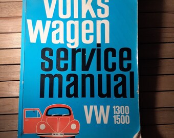 1966 1967 1968 Volkswagen VW 1300 1500 Automatikgetriebe-Servicehandbuch