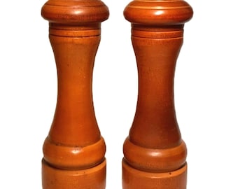 VTG Mid Century Modern Salt and Pepper Grinder Verity Southall England 8.5"