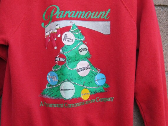 VTG Paramount 1980s 1990s TV Shows Ugly Christmas… - image 6