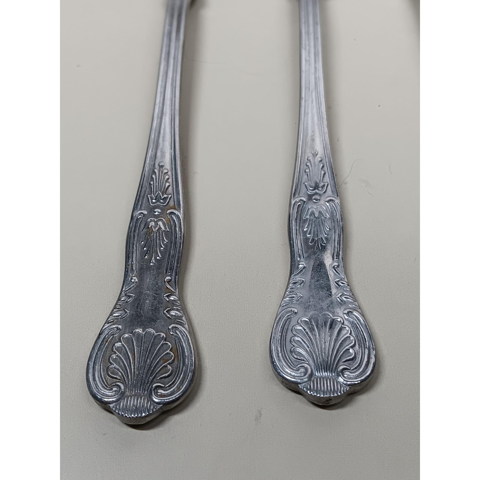 Capco Silverplate Short Tine Forks Japan Cocktail Seafood Oyster