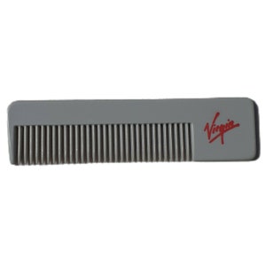 VTG Virgin Records Logo Music Souvenir Comb Promo Advertising Hollywood CA RARE