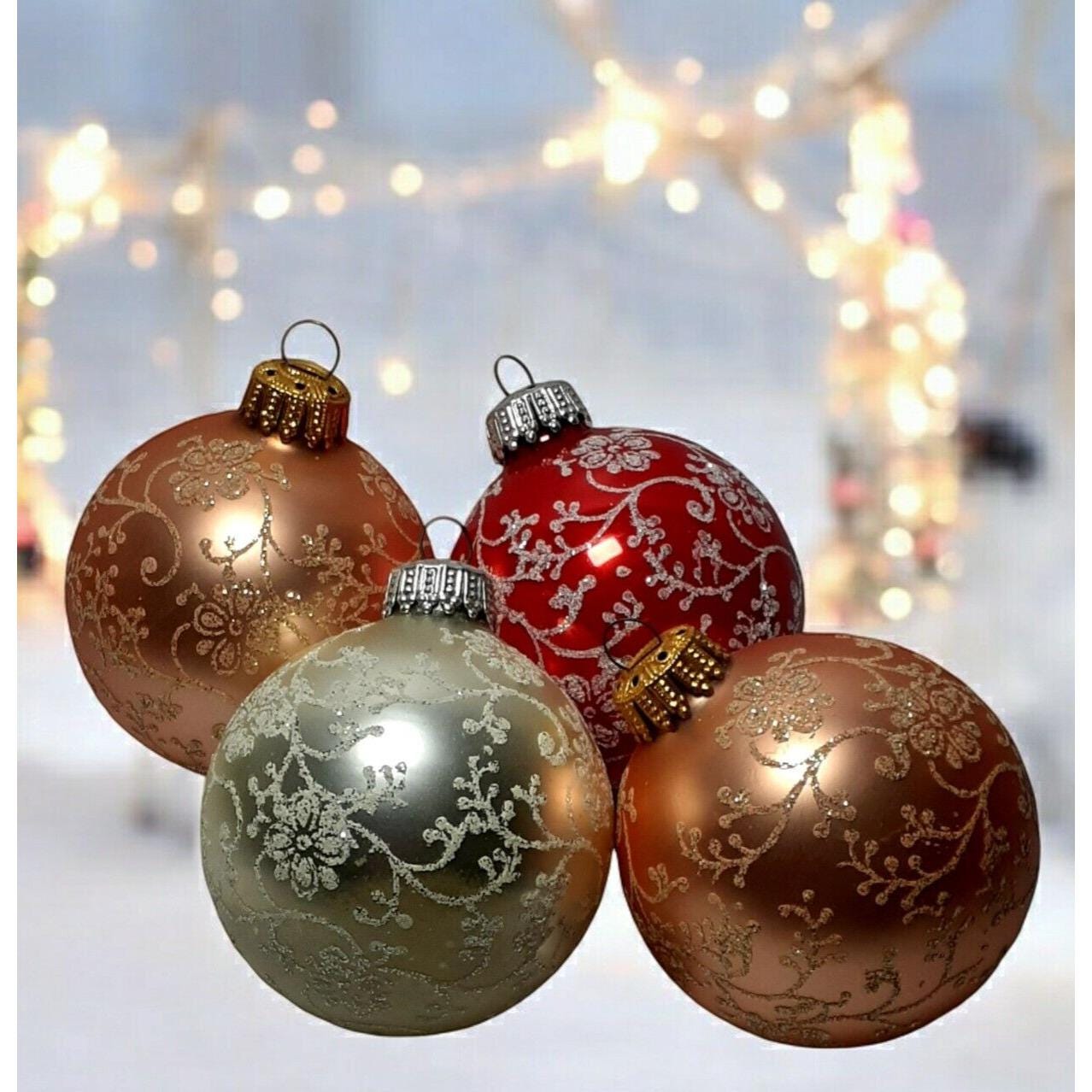 ヴィンテージ クレブス クリスマスオーナメント 西ドイツ ガラス