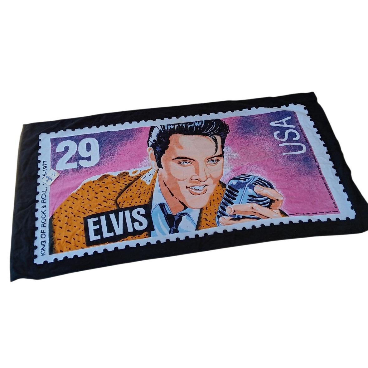 ヴィンテージ エルヴィス・プレスリー ビーチタオル：キング・オブ