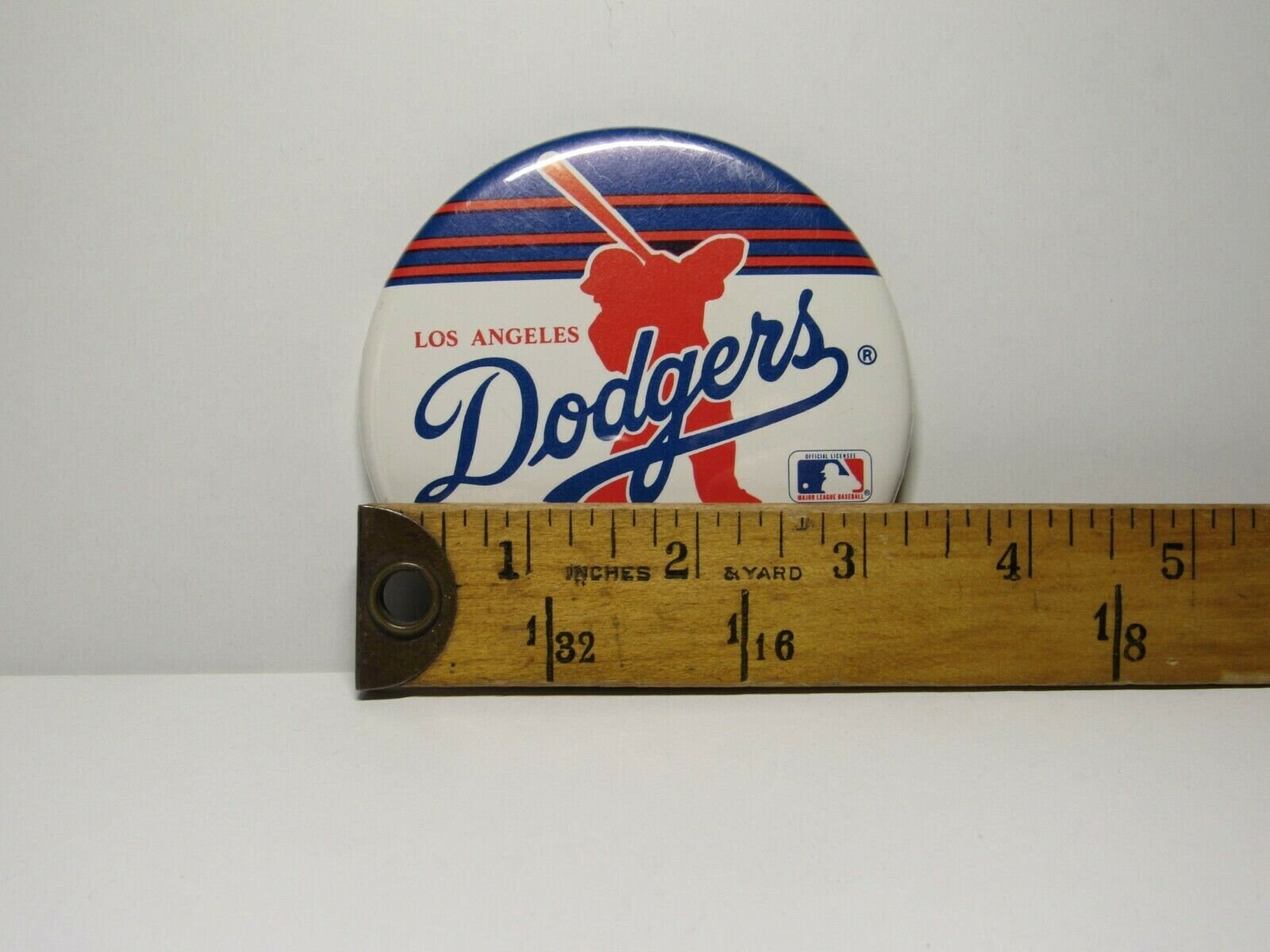 VTG Pinback Los Angeles Dodgers Large 3.5